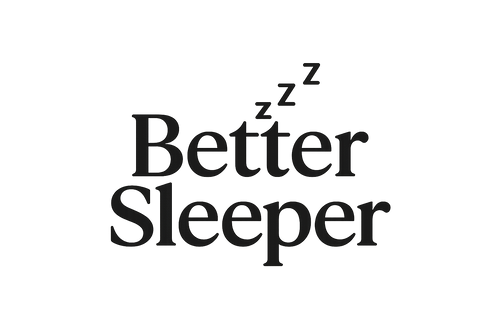 Use the name Better Sleeper and make small zzz, like sleeping z, and make a clean logo 